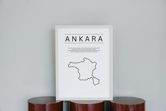 Ankara Poster  - DIN A3 Poster (hochformat)