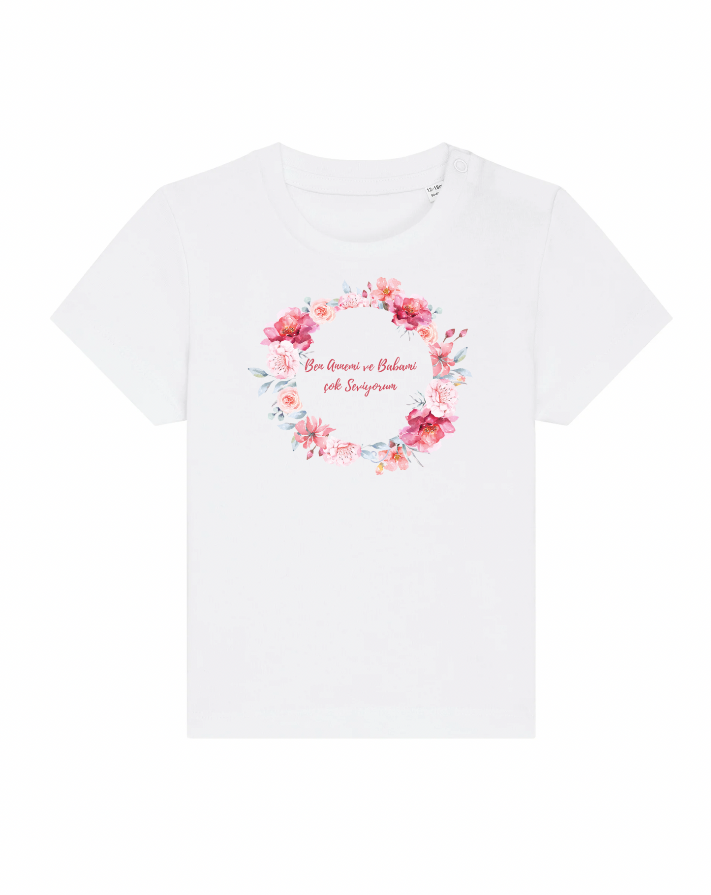 Ben Annemi ve Babami cok Seviyorum - rosa 0-36 Monate