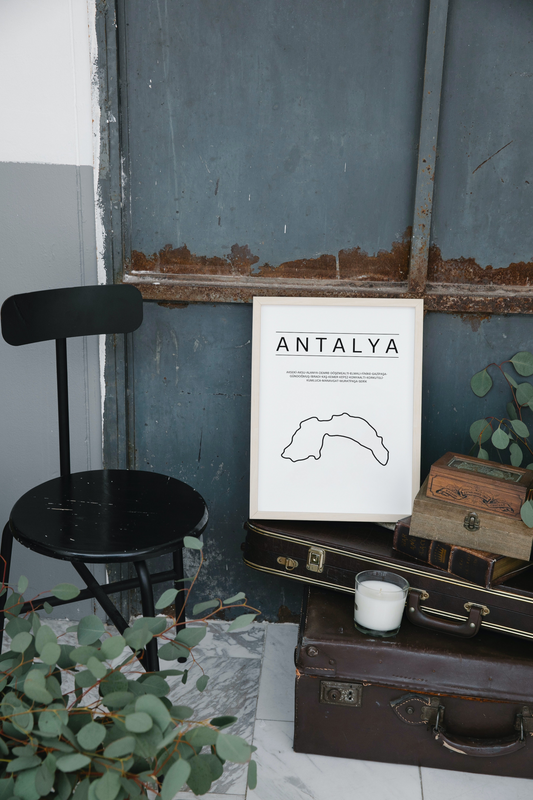 Antalya Poster  - DIN A3 Poster (hochformat)