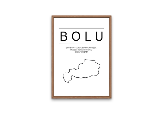 Bolu Poster  - DIN A3 Poster (hochformat)