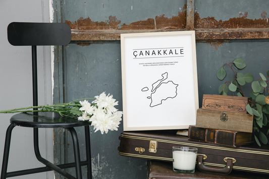 Canakkale Poster  - DIN A3 Poster (hochformat)