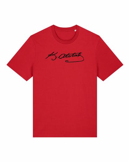 Mustafa Kemal Atatürk Imza Unisex