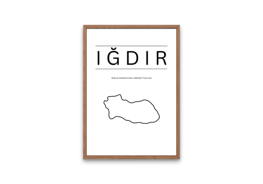Igdir Poster  - DIN A3 Poster (hochformat)