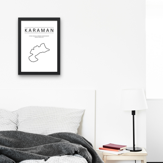 Karaman Poster  - DIN A3 Poster (hochformat)