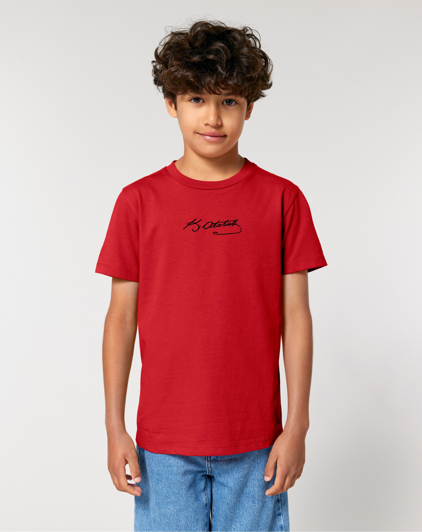 Mustafa Kemal Atatürk Imza 3-14 Jahren Unisex