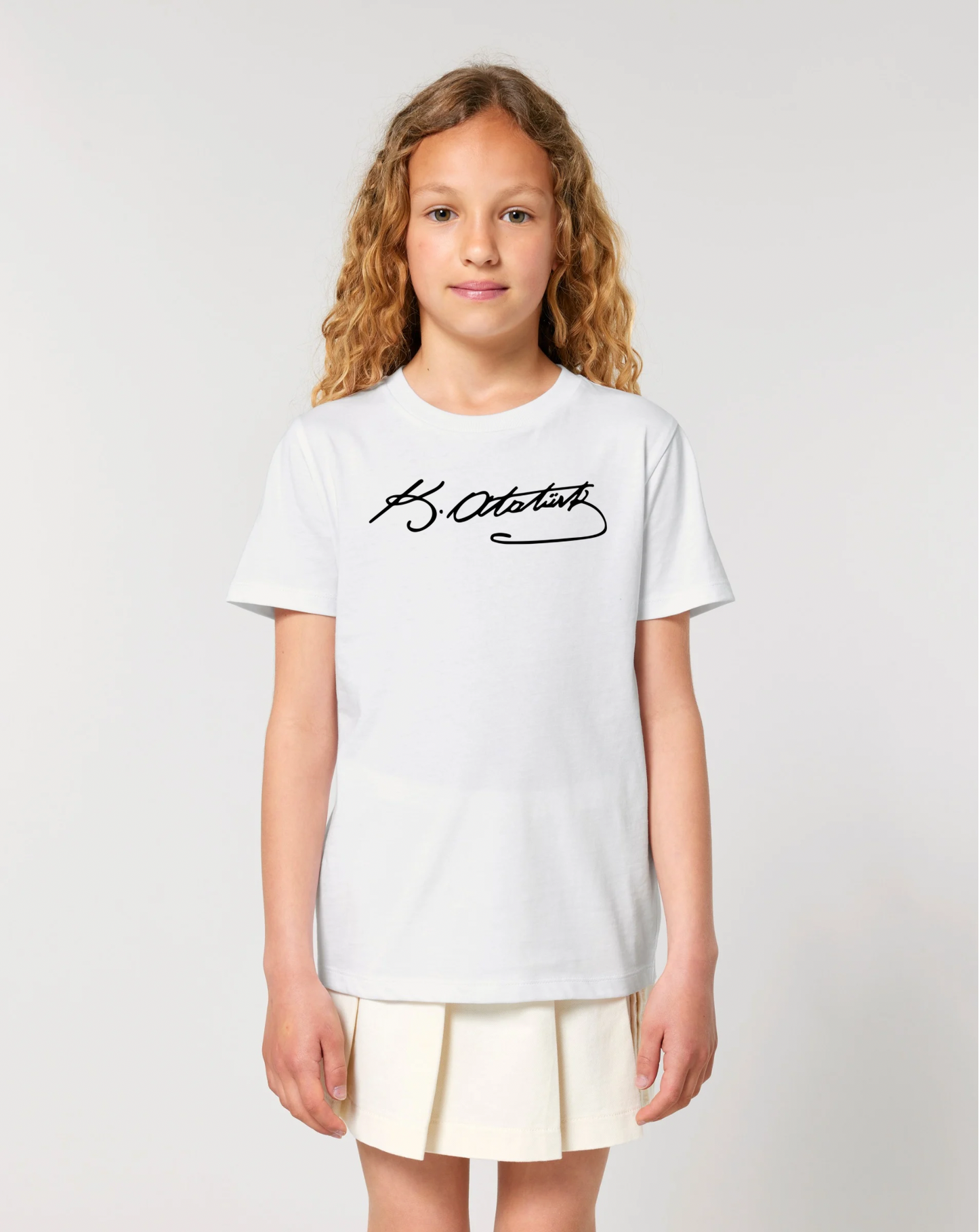 Mustafa Kemal Atatürk Imza 3-14 Jahren Unisex