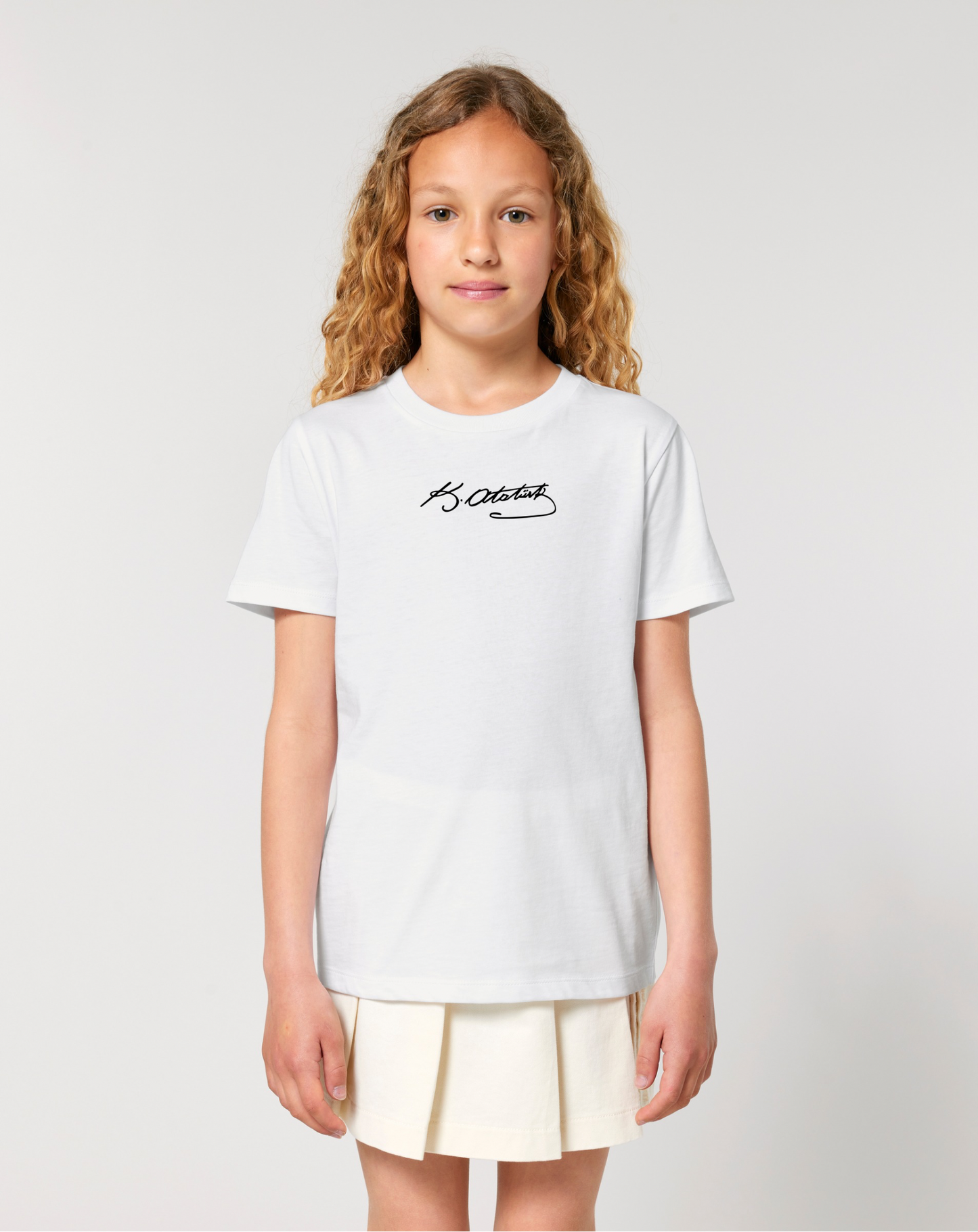 Mustafa Kemal Atatürk Imza 3-14 Jahren Unisex