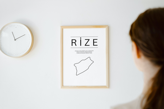 Rize Poster  - DIN A3 Poster (hochformat)