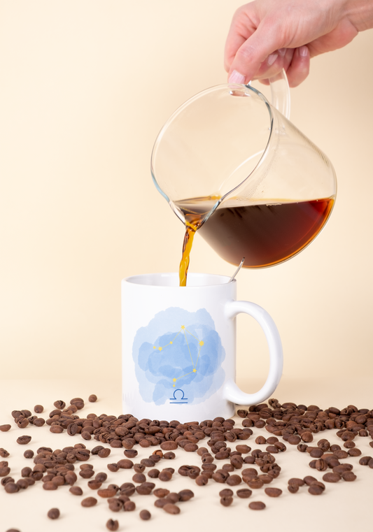 Sternzeichen Waage  - Tasse