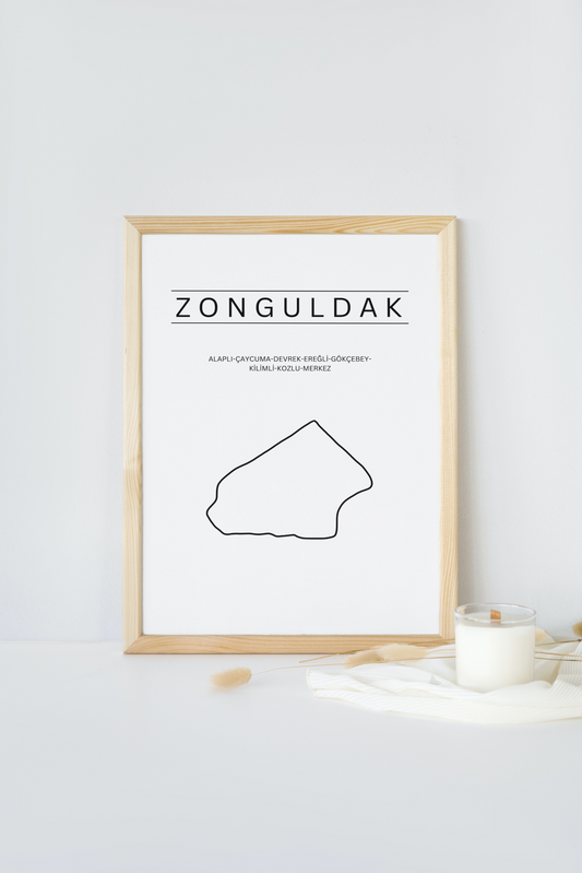Zonguldak Poster  - DIN A3 Poster (hochformat)